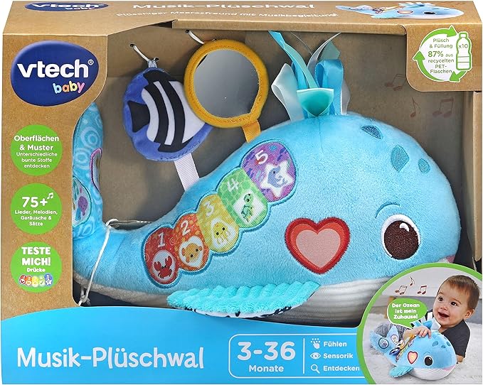 Musik-Plüschwal