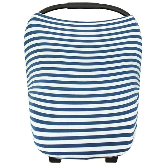 Copper Pearl Baby Car Seat Cover Canopy and Nursing Cover Multi-Use Stretchy 5 in 1 Gift The Sailor