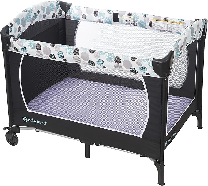 Pastel Lavender Purple Pack n Play Quilted Mattress Sheet – Ultra-Soft, Comfortable Portable Crib Mattress Sheet for Baby Girls; Playpen Mattress or Mini Crib Fitted Sheet with Quilted Top