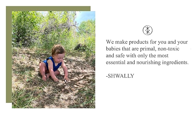 Shwally Tallow & Calendula Baby Bootie, Lip and Nipple Balms, The Ultimate Paleo Skin and Baby Bootie Protector - All Edible Ingredients, Not Scented (White - Zinc + Chamomile, 2 Oz)