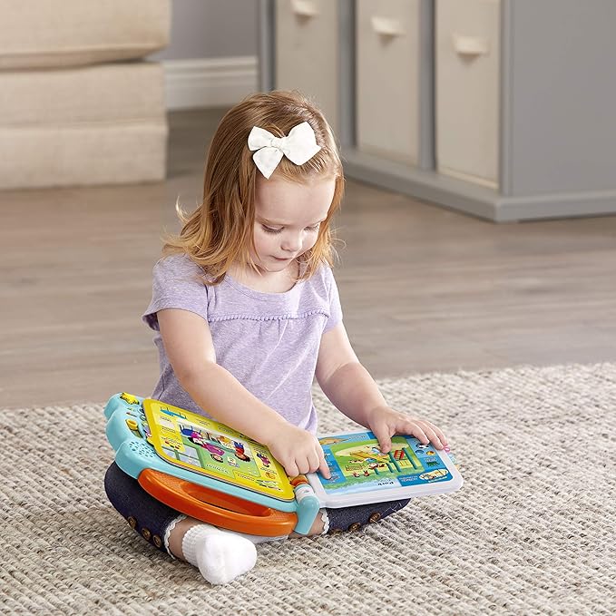 Askshy Leapfrog 100 Words About Places I Go Book (Bilingual English-French)