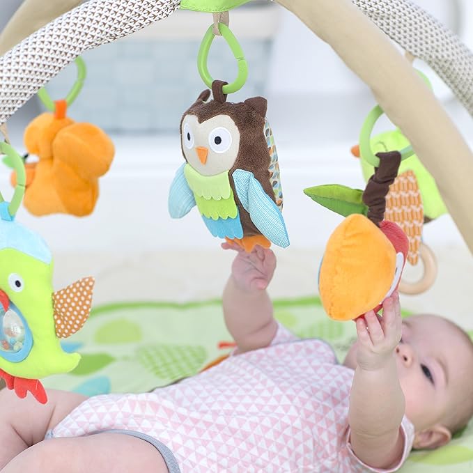 Skip Hop Baby Play Gym, Treetop Friends, Green/Brown, 36 x 36 x 19"