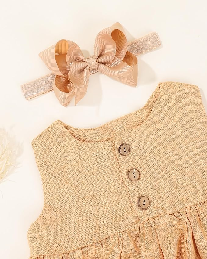 jollybows 30pcs Baby Girls Grosgrain Ribbon Hair Bows Headbands 4" Elastic Hair Band Hair Accessories for Infants Newborn- Natural Color Set