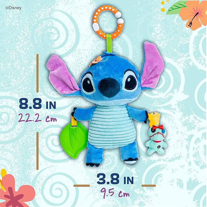 Disney Baby Lilo & Stitch - Stitch On The Go Activity Toy 12 Inches