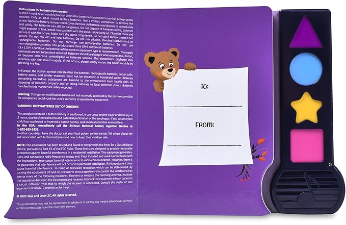 Musical Book for Toddlers with Lullaby Songs, Interactive Toy, Twinkle, Twinkle Little Star, Sing Along, Montessori Sound Book for Young Kids, Nursery Rhyme Book for Babies