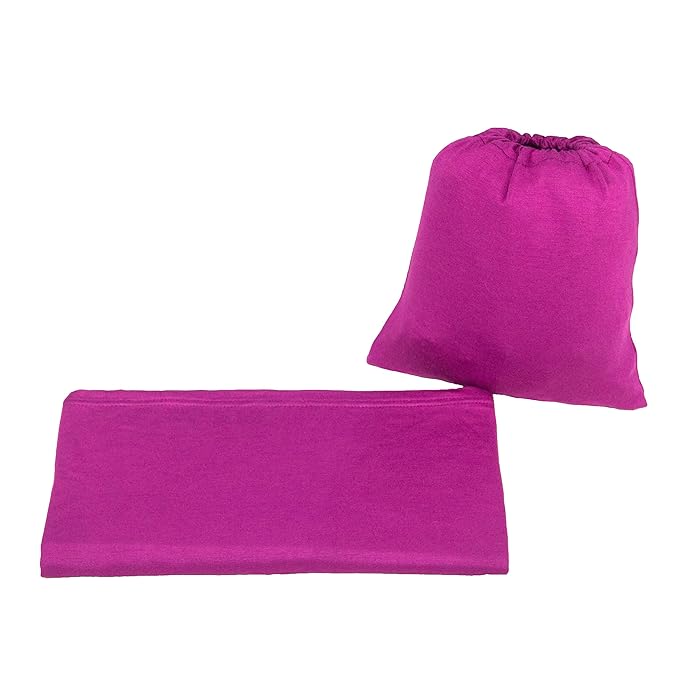 JLIKA Baby Car Seat Covers - Stretchy Infant Canopy and Nursing Cover for Breastfeeding Newborns Infants Babies Girls Boys Best Shower Gift Maternity Apron Infinity Scarf carseats (Plum)