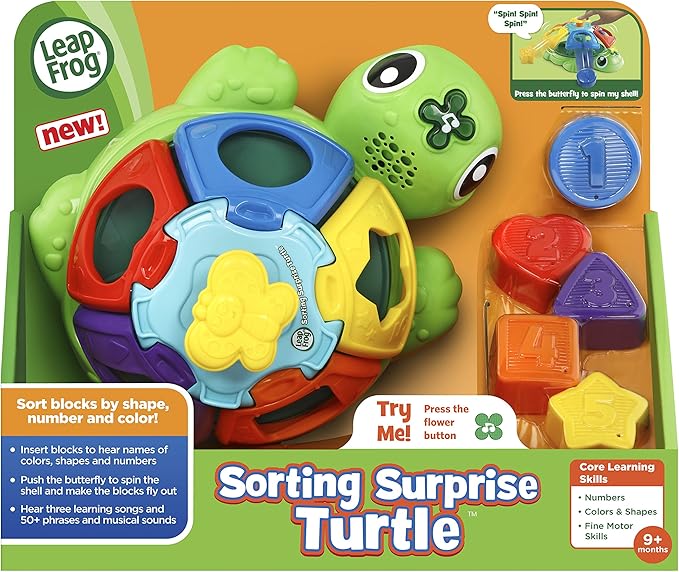 LeapFrog Sorting Surprise Turtle