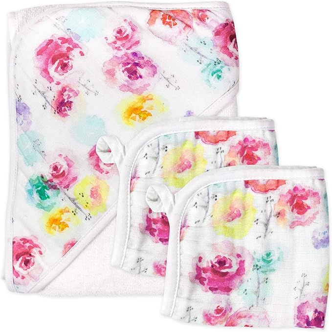 3-Piece Hooded Towel Set