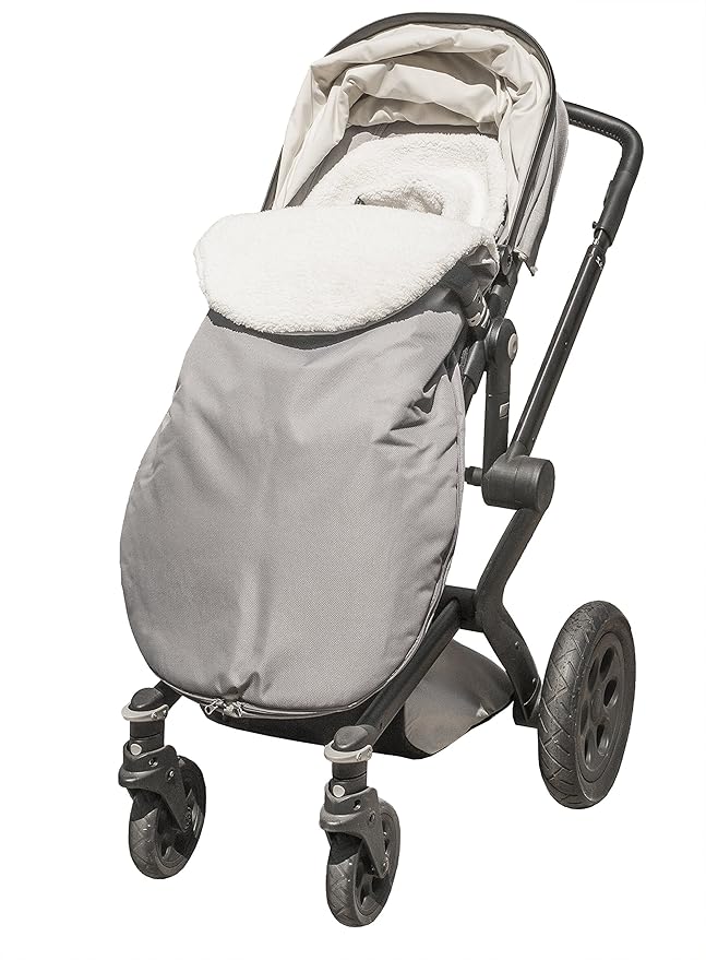 Jolly Jumper Water Resistant Snuggle Bag Stroller - Grey