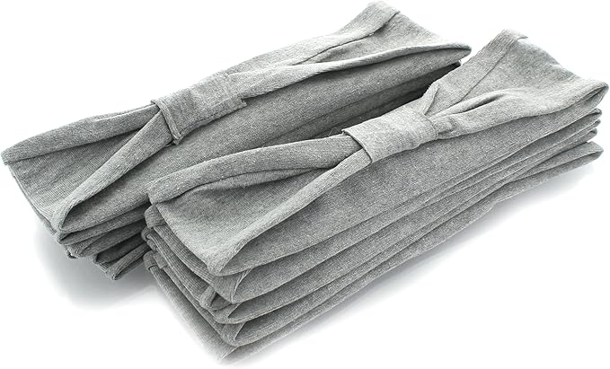 Jersey Knit Cotton Baby Headbands, Infant Size Packs