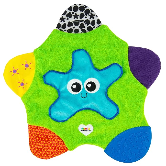 Lamaze Sammy the Starfish Blankie- Baby Discovery Blankie