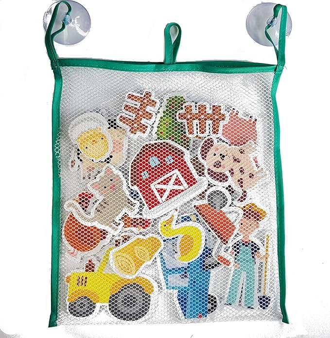 VARUN Buddy & Barney | Farm Bath Time Stickers - Bath Tub Fun for Kids & preschoolers BB146