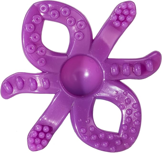 Baby Banana Octopus Infant Teether, Pop Fidget Toy, Tactile Stimulator, Chewable Oral Sensory Therapy for Neurodivergent Population, OT recomended, Family-Owned Business