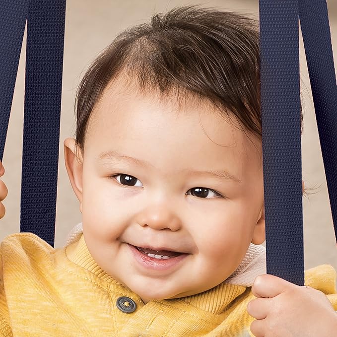 Evenflo Exersaucer Johnny Jumper Featuring Easy-to-Use Clamp Attachment for Quick and Tool-Free Set Up and Adjustable Straps to Customize The Height for Your Child, Owl