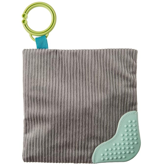 Mary Meyer Crinkle Teether Toy with Baby Paper and Squeaker, 6 x 6-Inches, Rocky Chicken