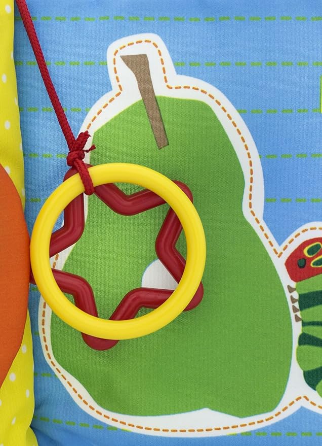 World of Eric Carle, The Very Hungry Caterpillar Fun Foods Soft Book Teether