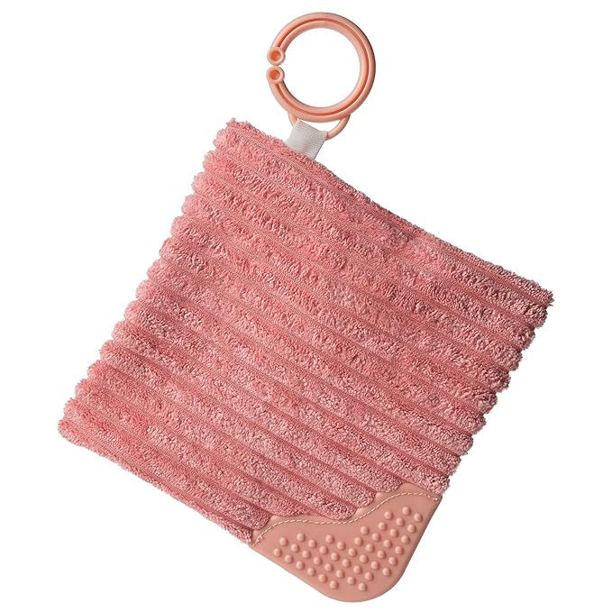 Mary Meyer Crinkle Teether Toy with Baby Paper and Squeaker, 6 x 6-Inches, Sweet n Sassy Fox (Pack of 2)