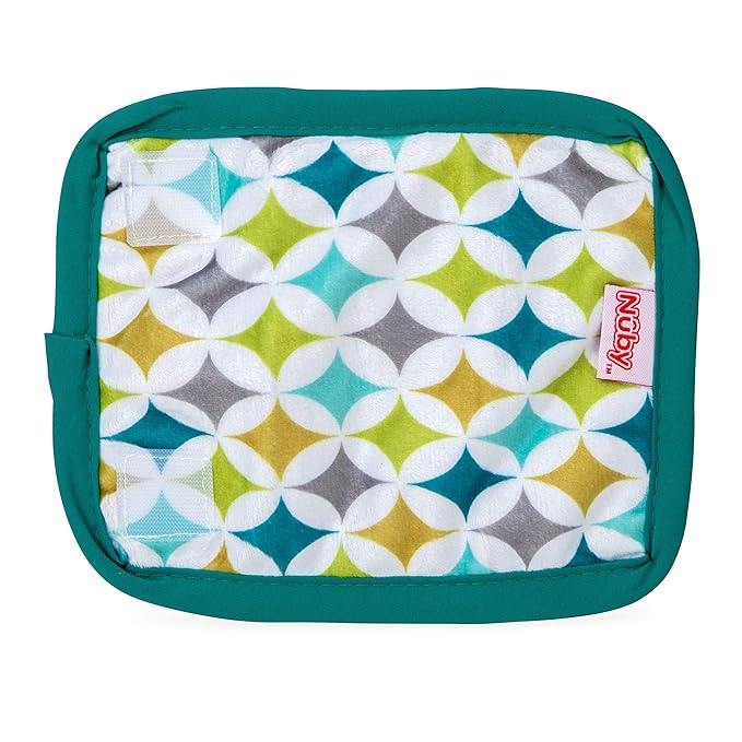 Nuby Reversible Strap Covers for Strollers & Car Seats in Blue