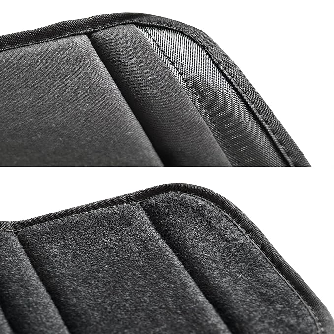 SeedFuture Car Seat Strap Cover Set for Baby, Covers with Crotch Pad Combo for Car Seats, Strollers, Black