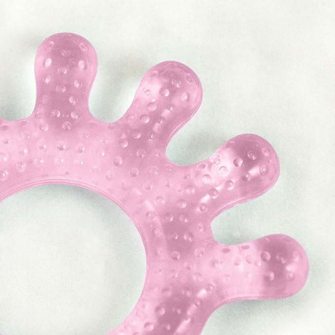 I Play, Teether Pink Purple Hand, 2 Count