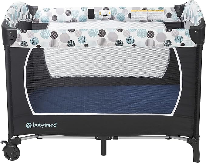 Dark Navy Blue Pack n Play Quilted Mattress Sheet Ultra-Soft, Comfortable Portable Crib Mattress Sheet for Baby Boys; Playpen or Mini Crib Fitted Sheet with Quilted Top