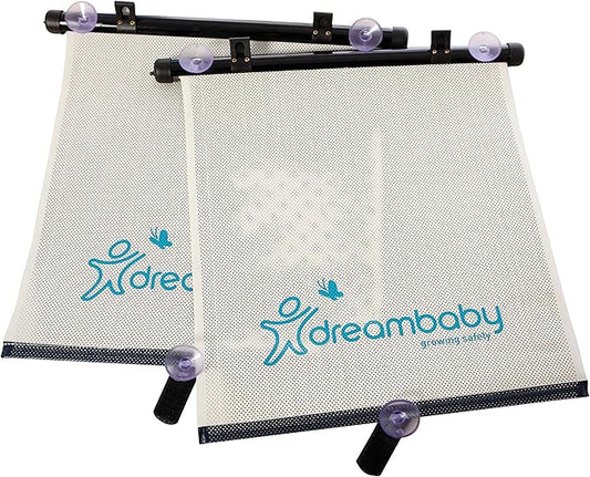 Dreambaby F2072 Car Window Shades Sun Visor 36 x 48 cm Pack of 2