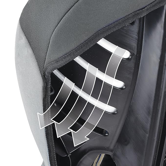 Evenflo Stratos Convertible Car Seat, Silver Ice