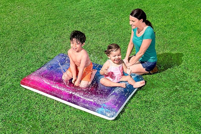 Bestway 52290 Galaxy Blobz Water Play Mat 130x90 CM, Purple, One Size