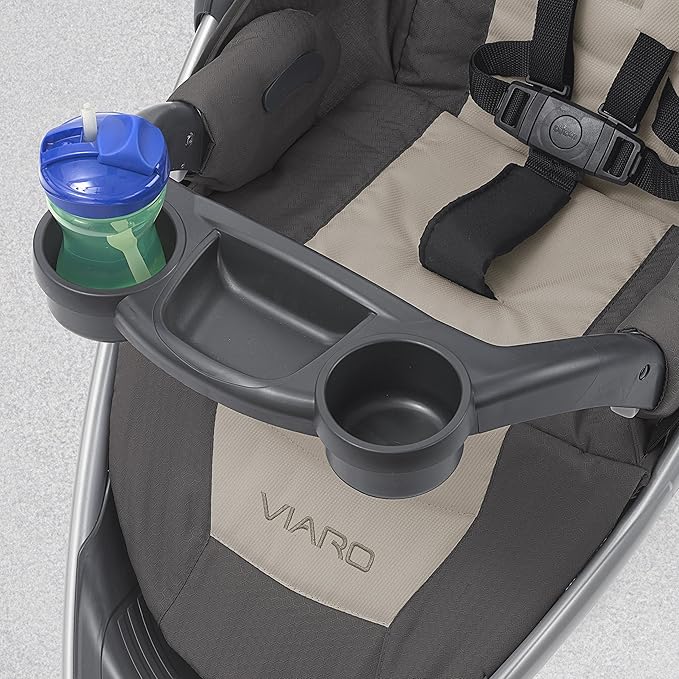Chicco Viaro Travel System, Viaro Quick-Fold Stroller with KeyFit 30 Infant Car Seat and Base, Apex/Black