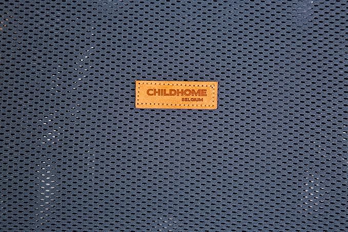 Childhome Evolux Baby Bouncer Mesh Fabric Seat Cover, Baby Lounger Cover, Lightweight Breathable Mesh Fabric, Replacement Baby Bouncer Seat Cover (Anthracite)