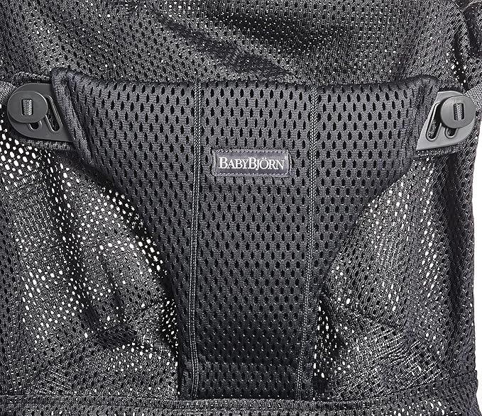 BabyBjörn Fabric Seat for Bouncer - Anthracite, Mesh, Anthracite, 1 Count (Pack of 1)
