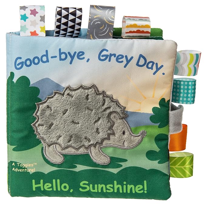 Mary Meyer Baby Soft Toy Bundle, 2-Piece, Taggies Heather Hedgehog