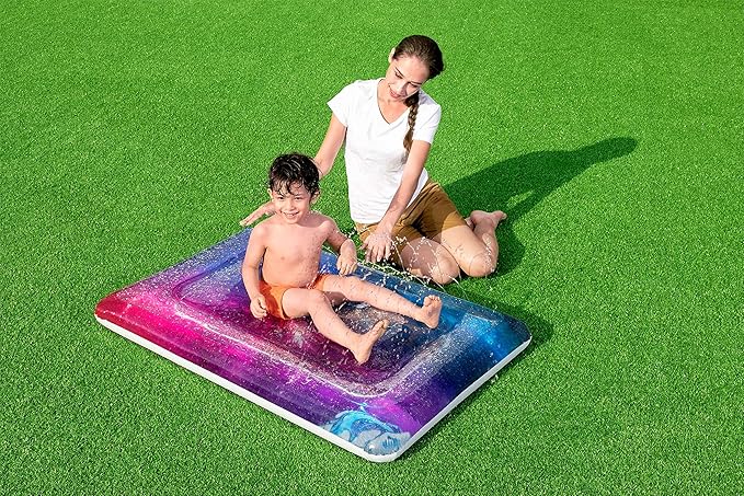 Bestway 52290 Galaxy Blobz Water Play Mat 130x90 CM, Purple, One Size