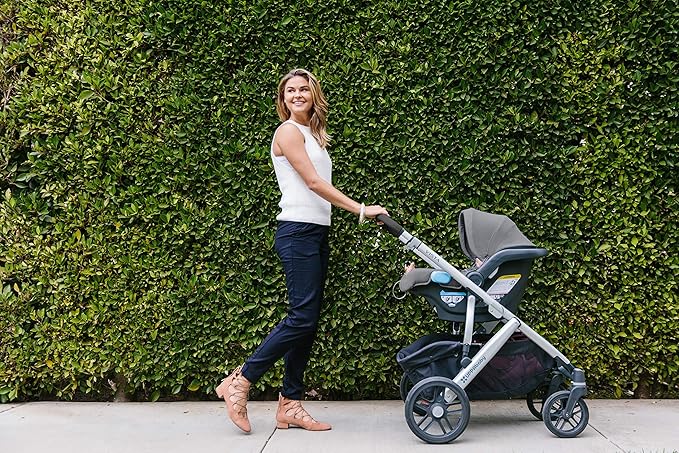 MESA Infant Car Seat - JORDAN (charcoal mélange|merino wool) + MESA Base, 1 Count (Pack of 1)